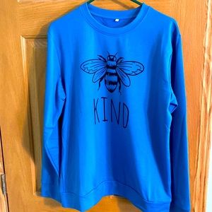 “Bee” Kind women’s sweater. Large